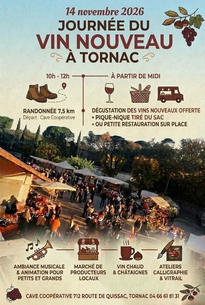 Journée du Vin Nouveau à Tornac_Tornac