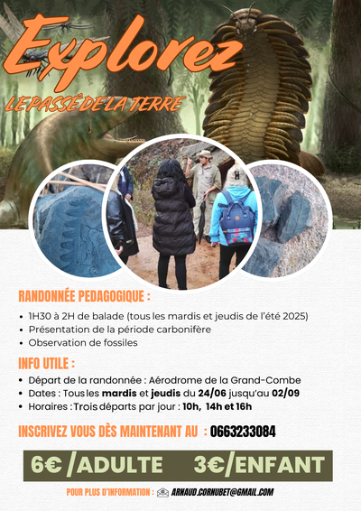 Randonnée pédagogique - Explorez le passé de la Terre_La Grand-Combe