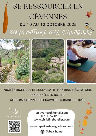 Yoga nature aux Aigladines_Mialet