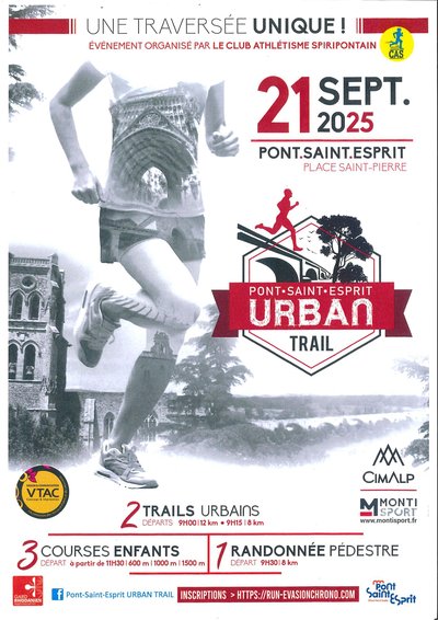 Pont-Saint-Esprit Urban Trail du 21 septembre 2025