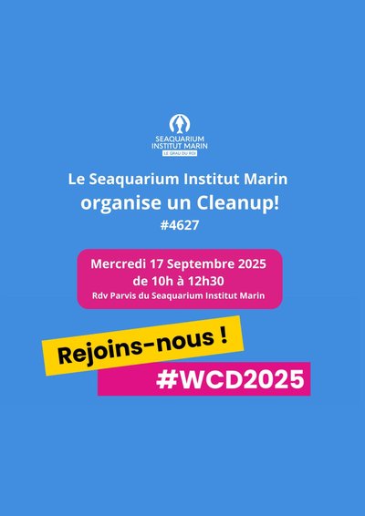 Journée mondiale du nettoyage avec le Seaquarium Institut Marin_Le Grau-du-Roi