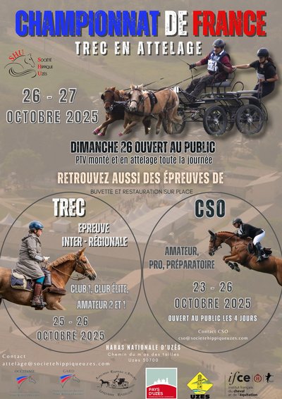 Championnat de France TREC en attelage_Uzès