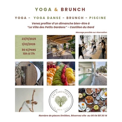 Yoga et brunch_Castillon-du-Gard