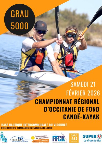 Championnat régional d'occitanie de fond canoë-kayak_Le Grau-du-Roi