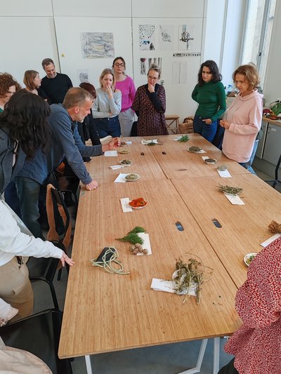 Groupe atelier tisane