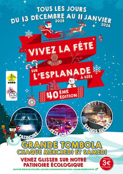 Patinoire & Fête Foraine - 40e édition_Uzès