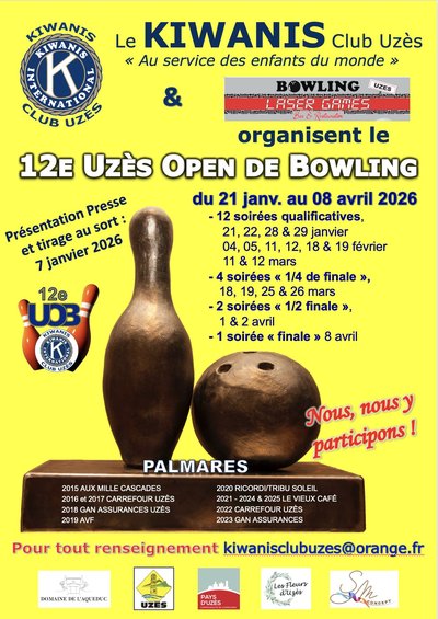 Uzès Open de Bowling - 12è édition_Uzès