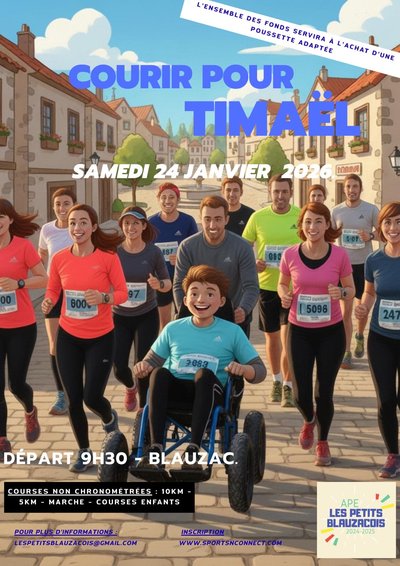 Courir pour Timaël_Blauzac