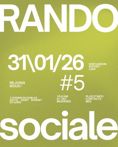 Rando Sociale 5ème édition_Saint-Bonnet-du-Gard