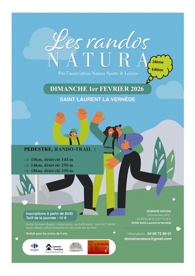 18ème édition - Les Randos Natura_Saint-La-Vernède