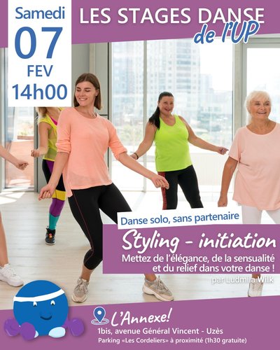 Stage danse - Initiation Styling_Uzès