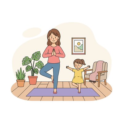 Atelier yoga parents - enfants_Uzès