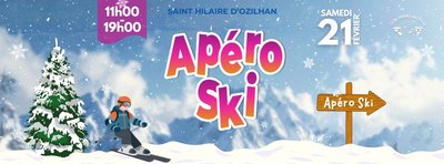 Apéro ski_Saint-Hilaire-d'Ozilhan