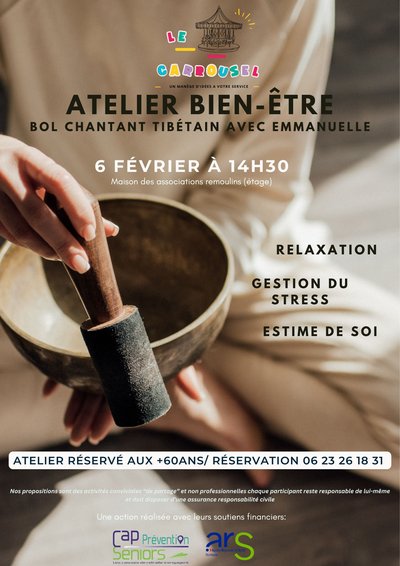 Atelier bien-être - Bol chantant tibétain