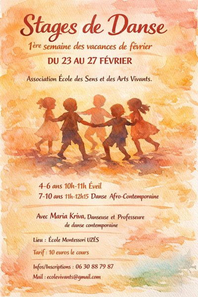 Stage de danse enfants_Uzès