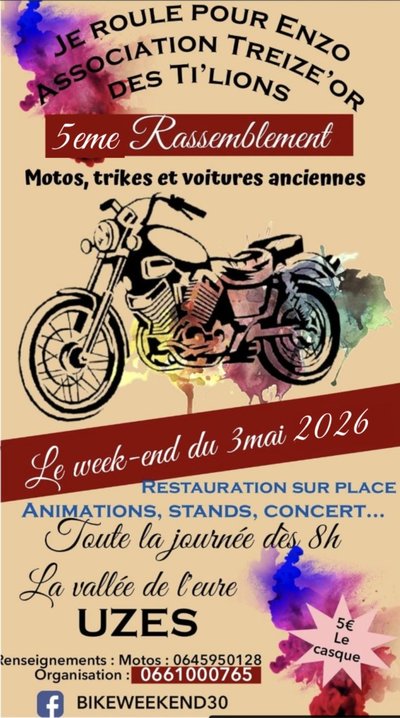 Bike w-end : Je roule pour Enzo_Uzès