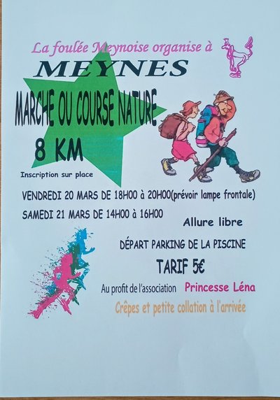 Marche ou Course au Bois de Clausonne_Meynes