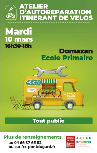 Atelier auto-réparation vélo_Domazan
