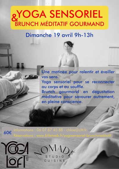 Yoga Sensoriel & Brunch Méditatif Gourmand_Uzès