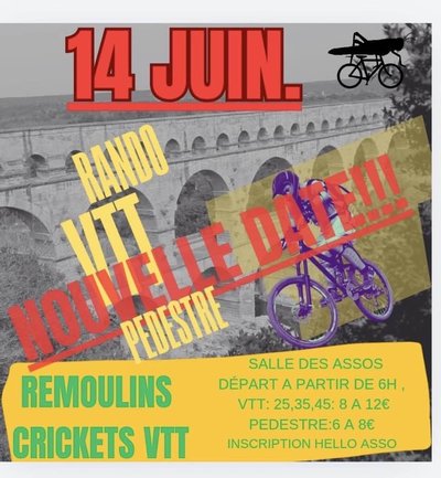24ème Rando VTT du Pont du Gard_Remoulins
