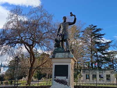 La Statue de Louis Pasteur à Alès_Alès