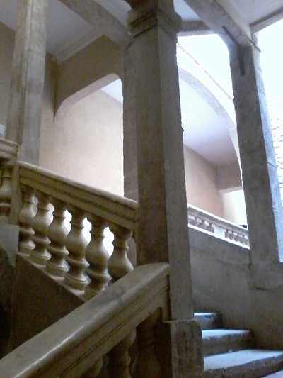 Escalier de la Maison du Chevalier d'Algues
