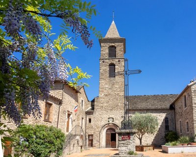 Eglise Notre Dame de l'Assomption à Sénéchas_Sénéchas