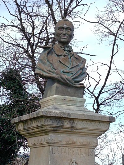 La Statue de Gustave de La Fare Alais_Alès