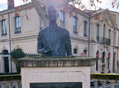 Statue de Louis Leprince Ringuet