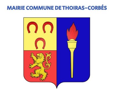 Blason de Thoiras Corbès_Thoiras-Corbès