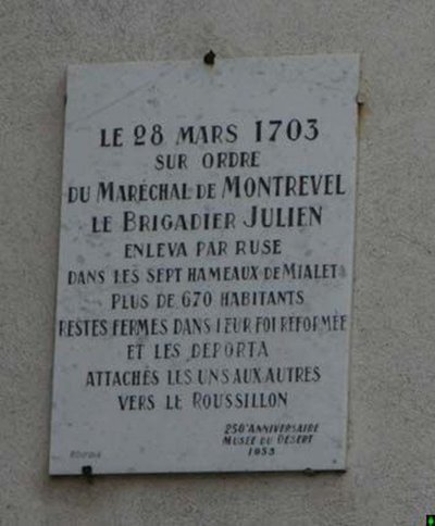Plaque de la Déportation_Mialet