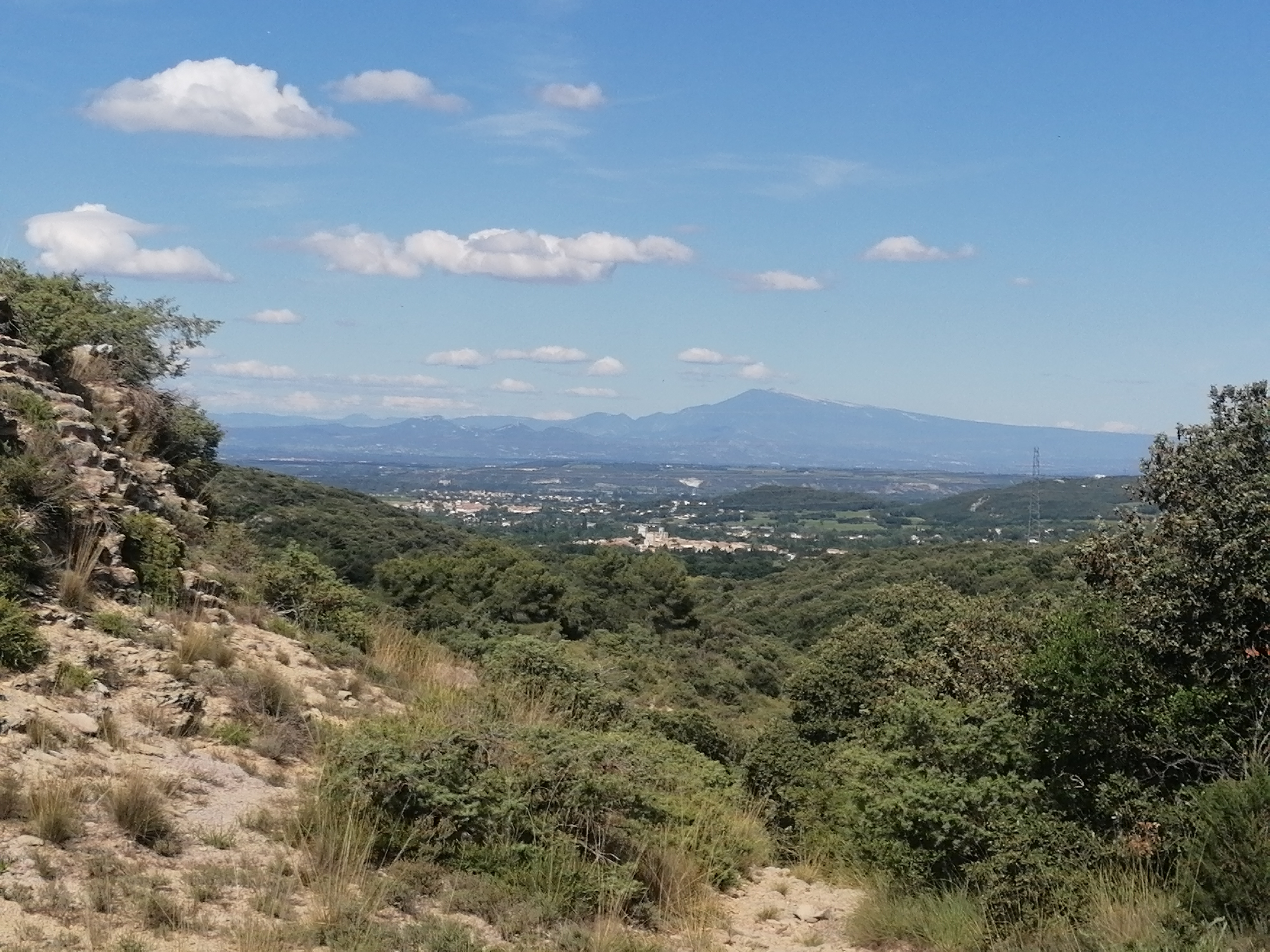 Vue sur le Mont Ventoux